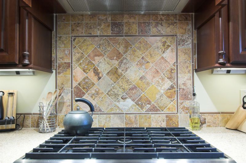 Stove Backsplash Installation